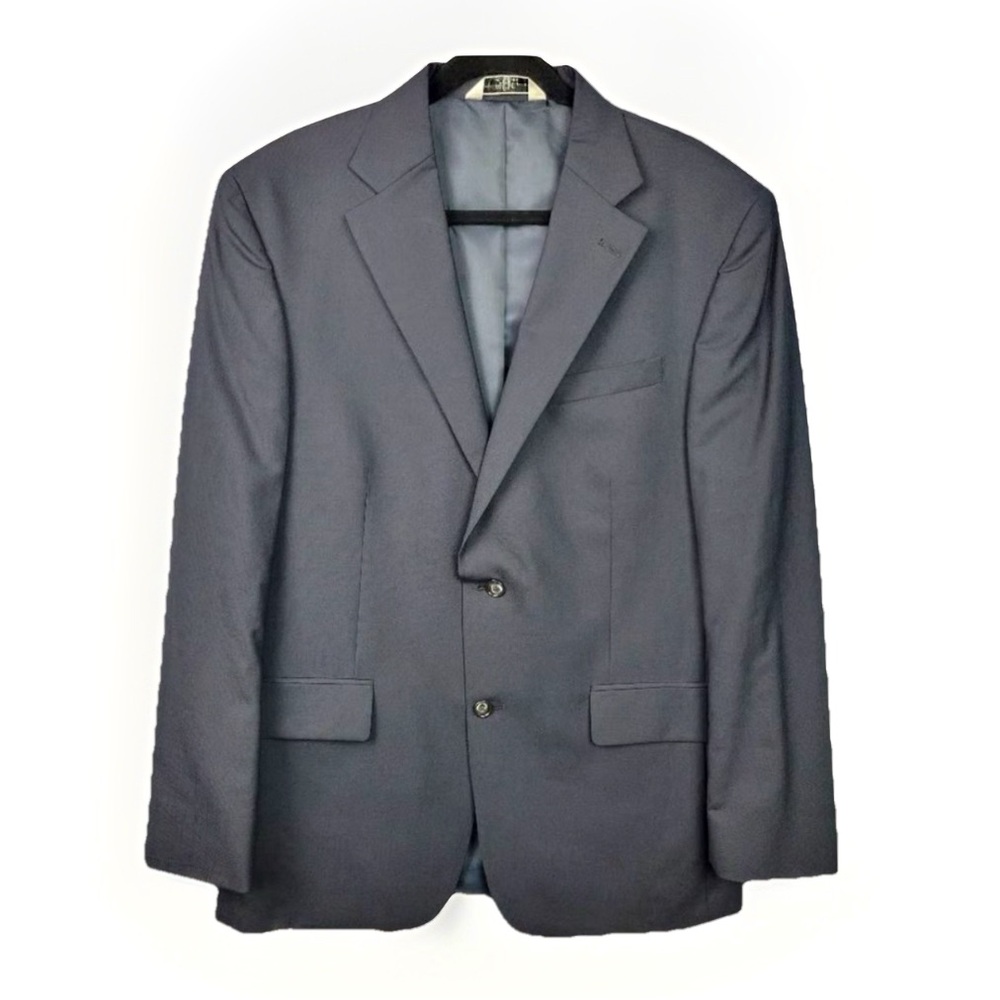 Versini Men’s 100% WOOL Suit Jacket Gray Blazer